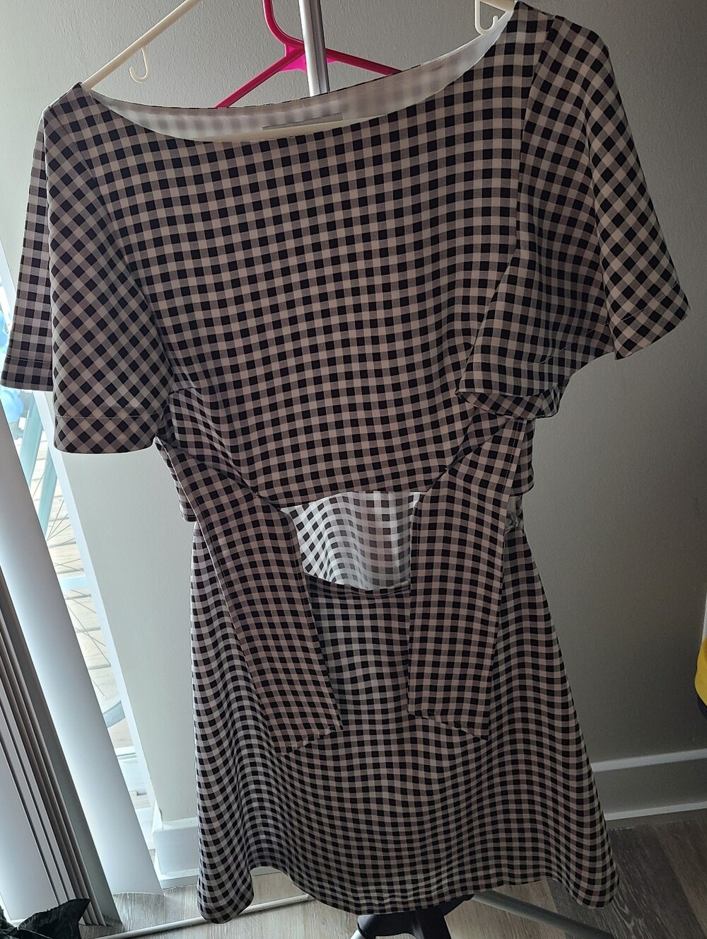 LIKELY Fit And Flare Checkered Dress